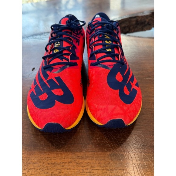 New Balance XCR Trail Running Shoes Red Navy Yellow Men\'s 10 Light Weight main image 10